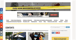 Desktop Screenshot of crime-scene-investigator.net